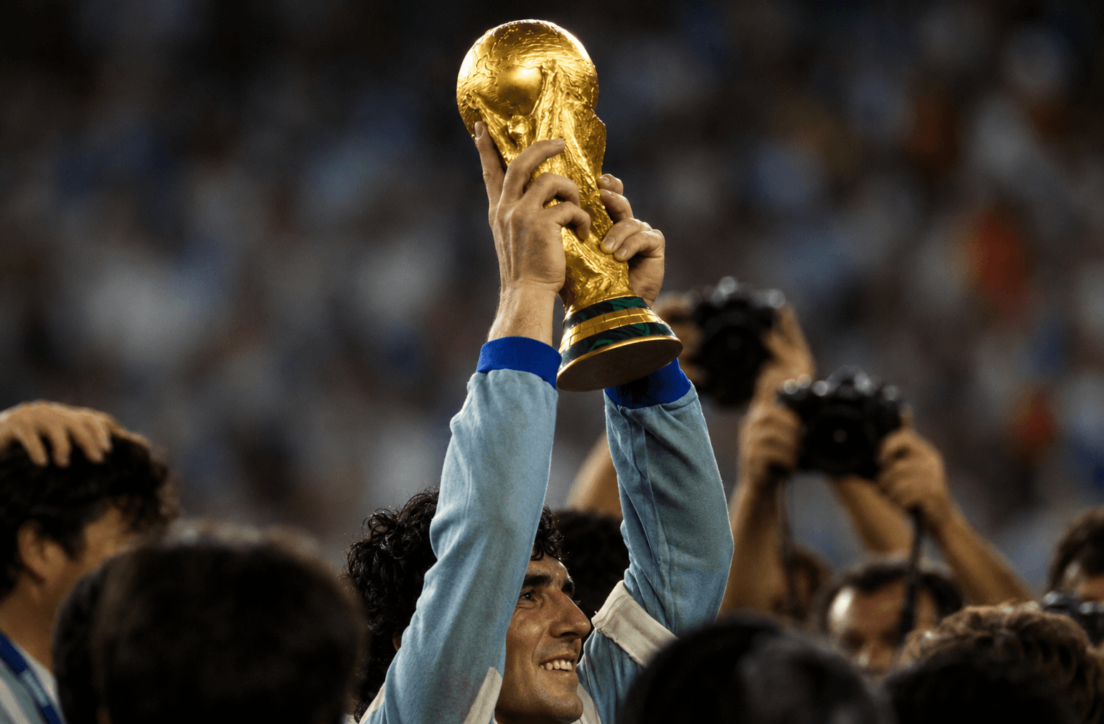 Baresi con la coppa