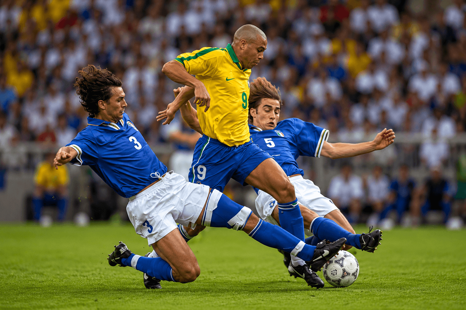 Maldini, Cannavaro e Ronaldo