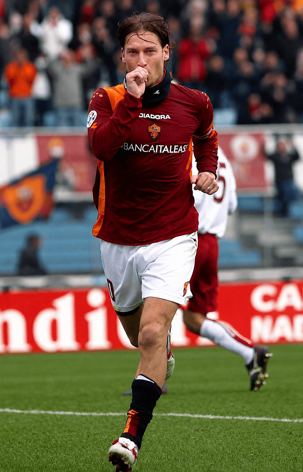Francesco Totti in maglia Roma